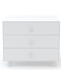 Merlin 3 Drawer Dresser White